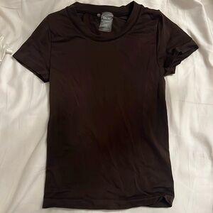 Size 2XS Brown Aritzia top